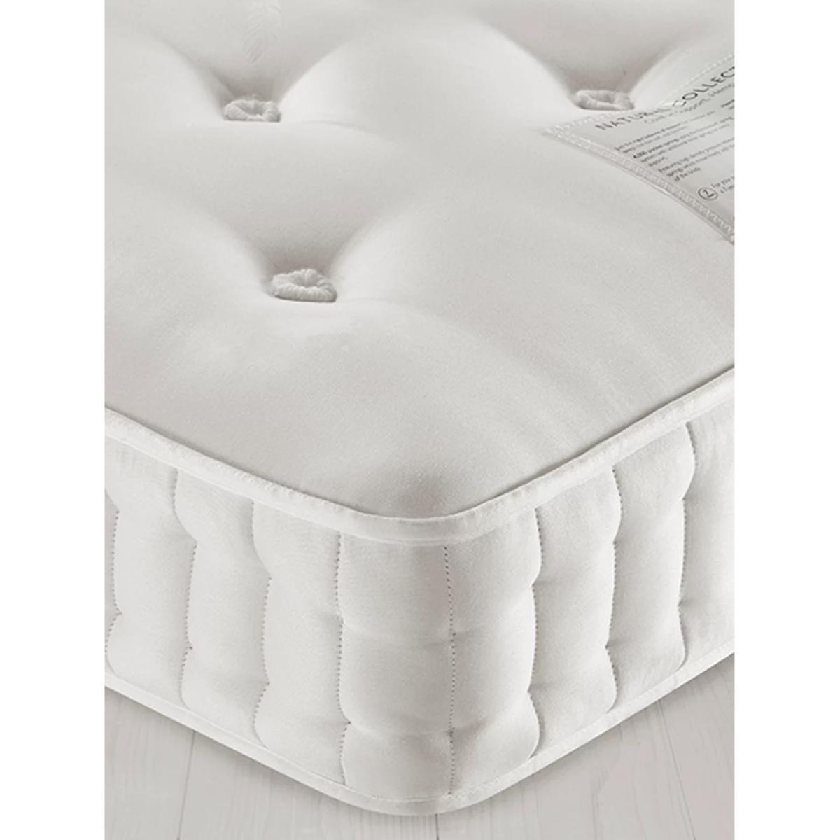 John Lewis & Partners Natural Collection Hemp 2500, Single, Medium Tension Pocket Spring Mattress – image 2