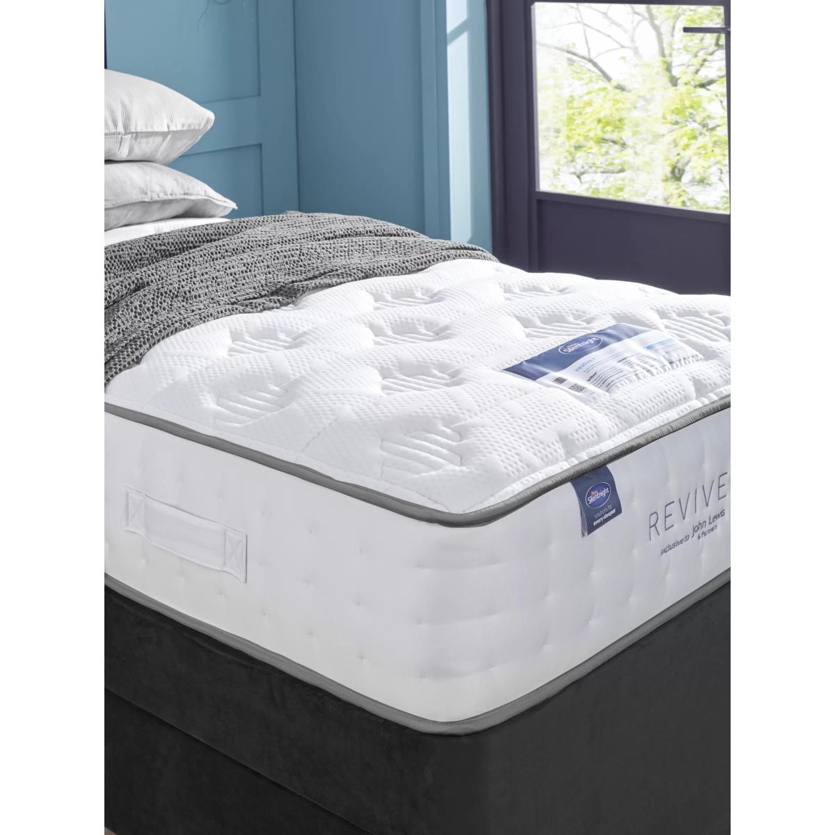 Silentnight Revive + Geltex 2100 Mirapocket Spring Mattress, Regular Tension, Single – image 2