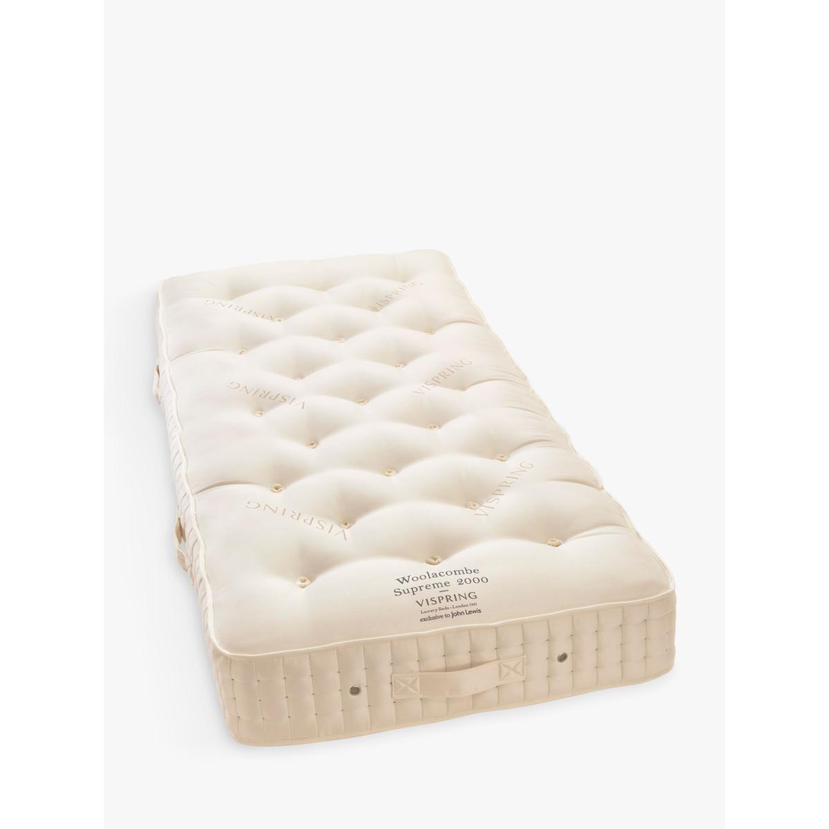 Vispring Woolacombe Supreme 2000 Pocket Spring Mattress, Medium Tension, Single – image 2