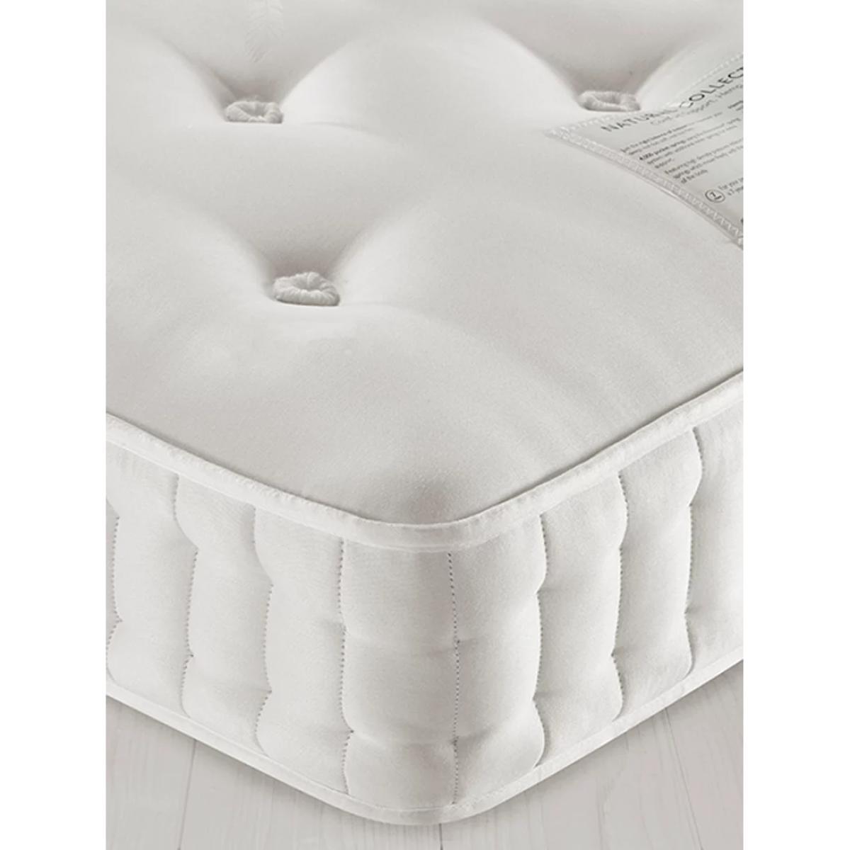 John Lewis & Partners Natural Collection Egyptian Cotton 5900, Single, Medium Tension Pocket Spring Mattress