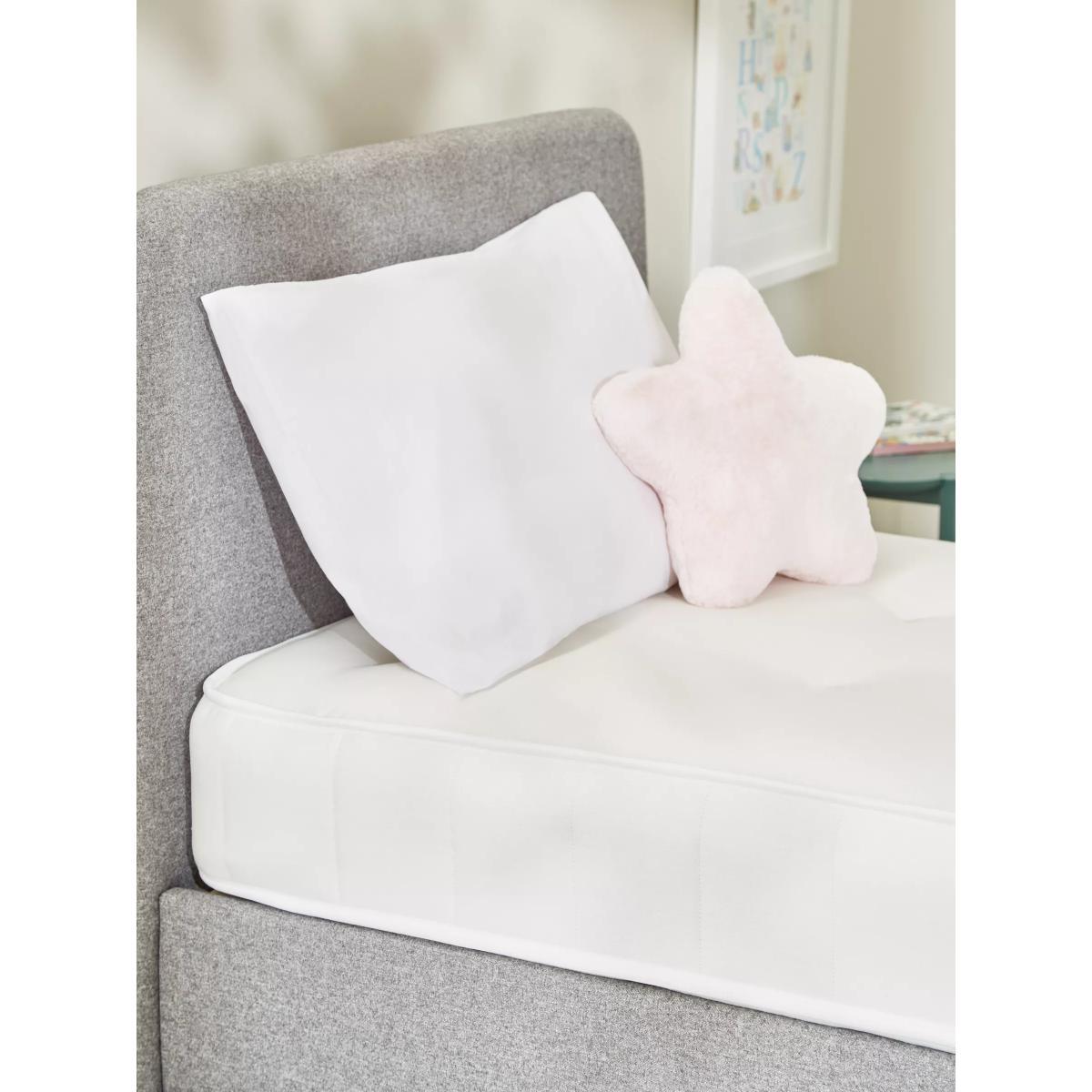 little home at John Lewis Hampshire Wool Pocket Spring Mattress, Medium, Single – image 2