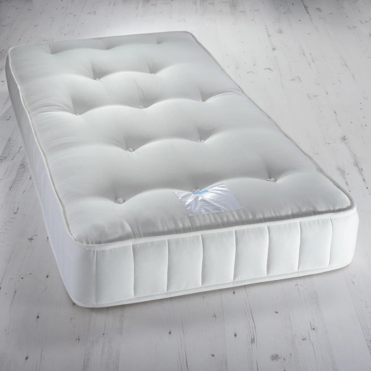 little home at John Lewis Hampshire Wool Pocket Spring Mattress, Medium, Single – image 4