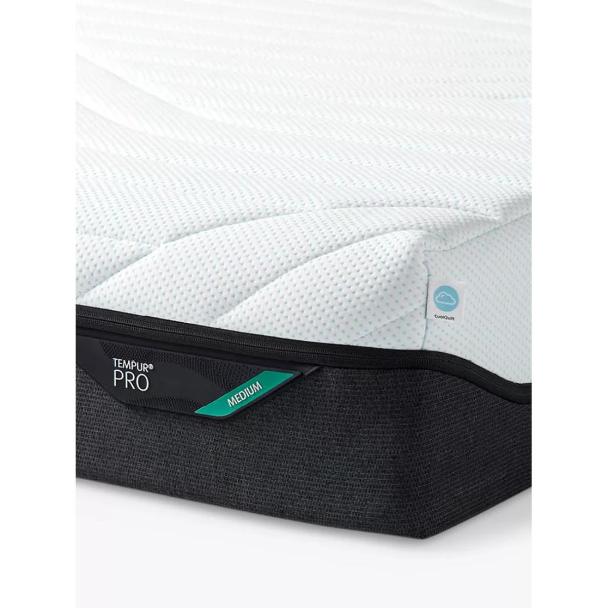 TEMPUR Pro® CoolQuilt Memory Foam Mattress, Medium Tension, Long Single – image 2