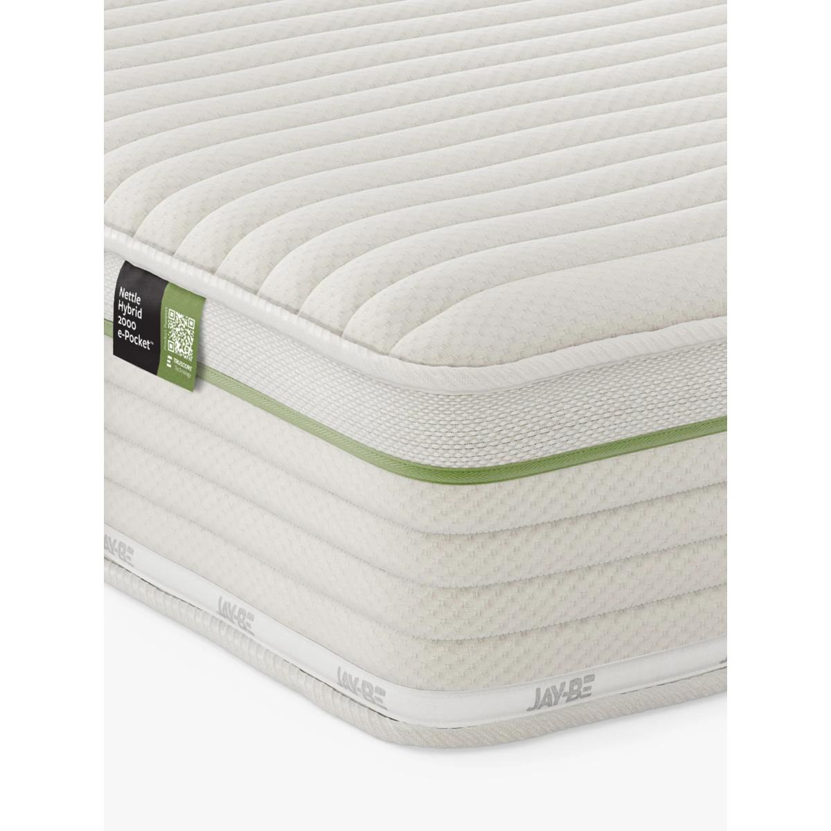 Jay-Be® Natural All Seasons Nettle Hybrid 2000 Mattress, Medium Tension, Single – image 3