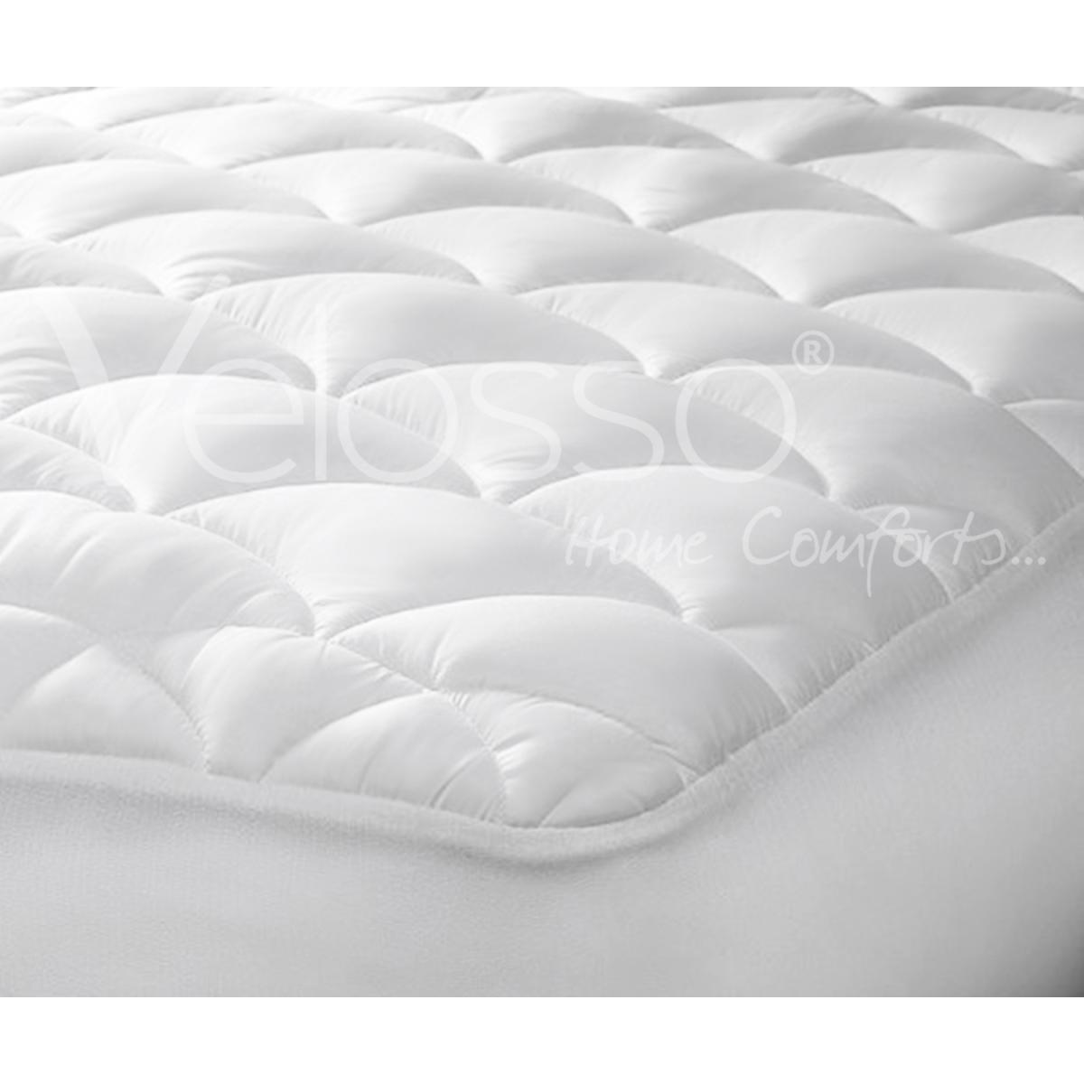 Generously Filled Luxury Mattress Topper - White / Single – image 2