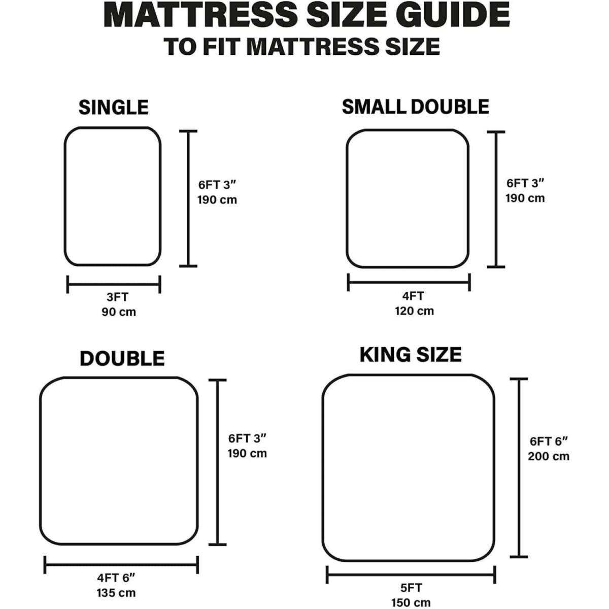 Single Bonnell Sprung Mattress - White – image 13