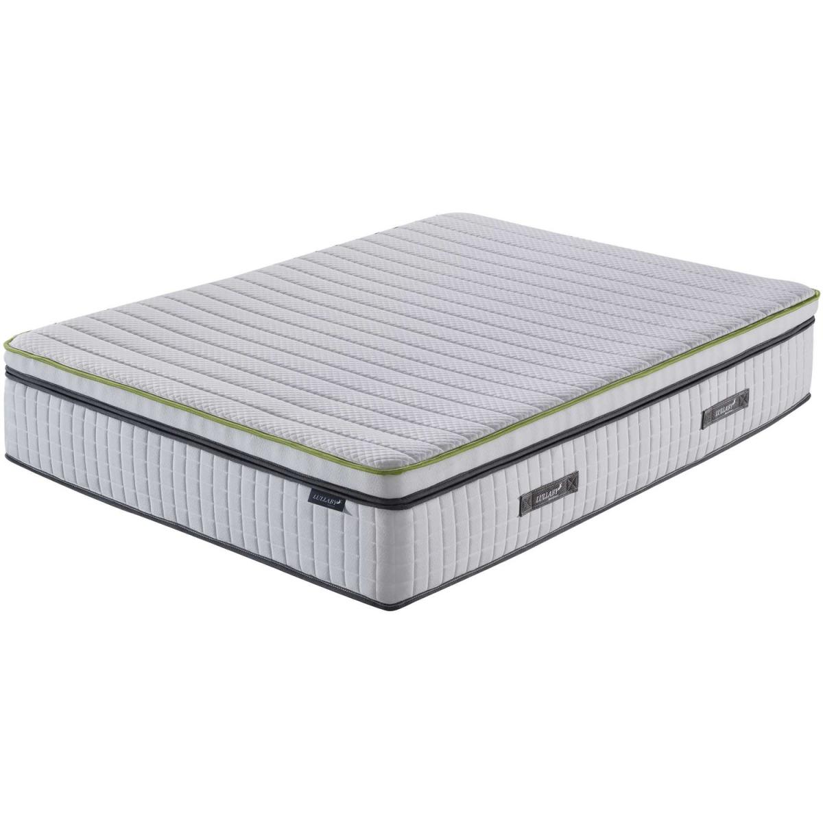 Single Antlia Premium Quilted 2000 Pocket Sprung Mattress with Memory Foam - White – image 4