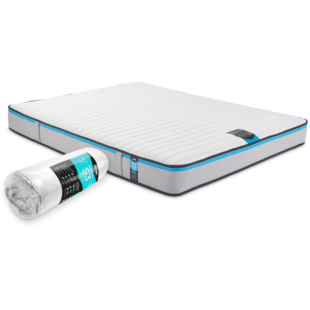Jay-Be Benchmark S3 Memory Sprung Mattress 3Ft. - Blue – image 8