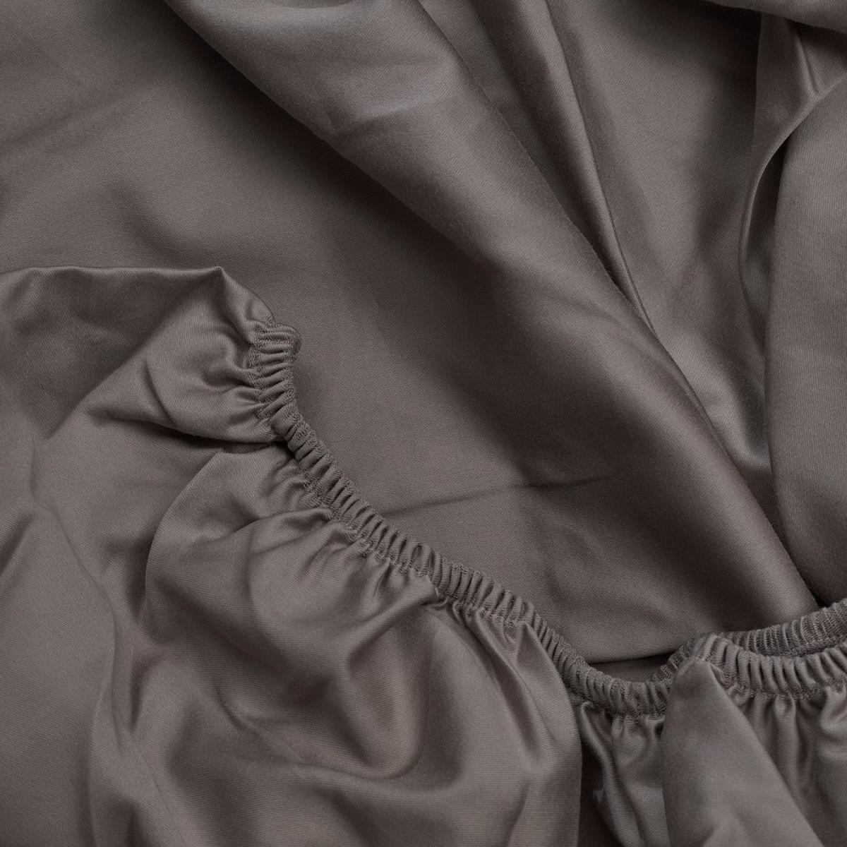 Taupe 400 Thread Count Sateen Sheet