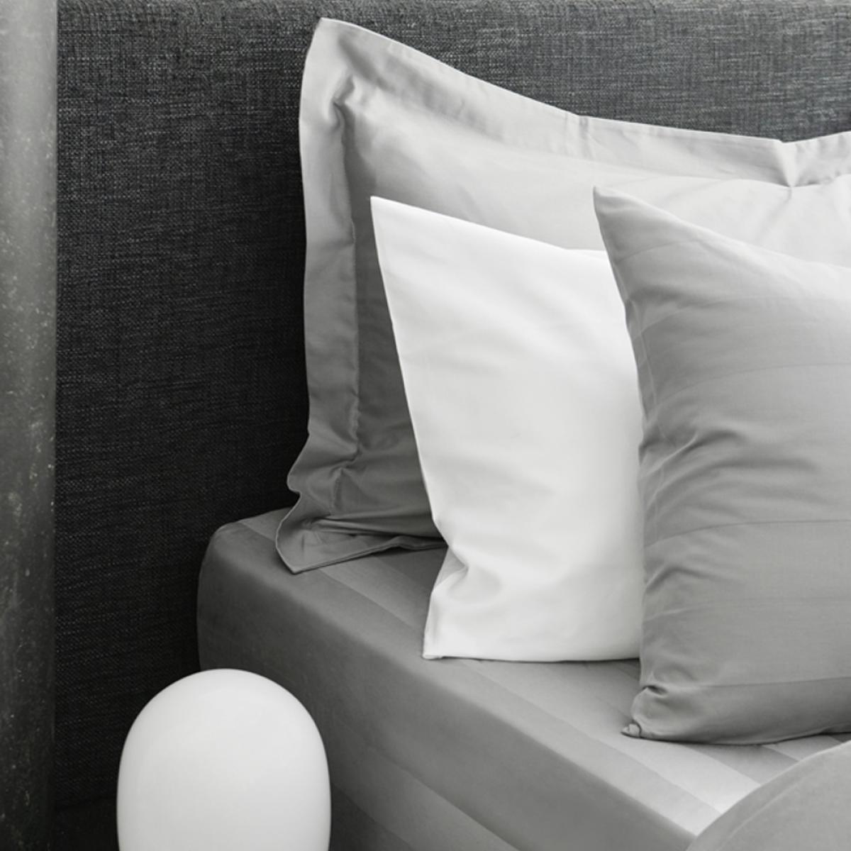 Grey The Excellence Collection Fitted Sheet – image 1