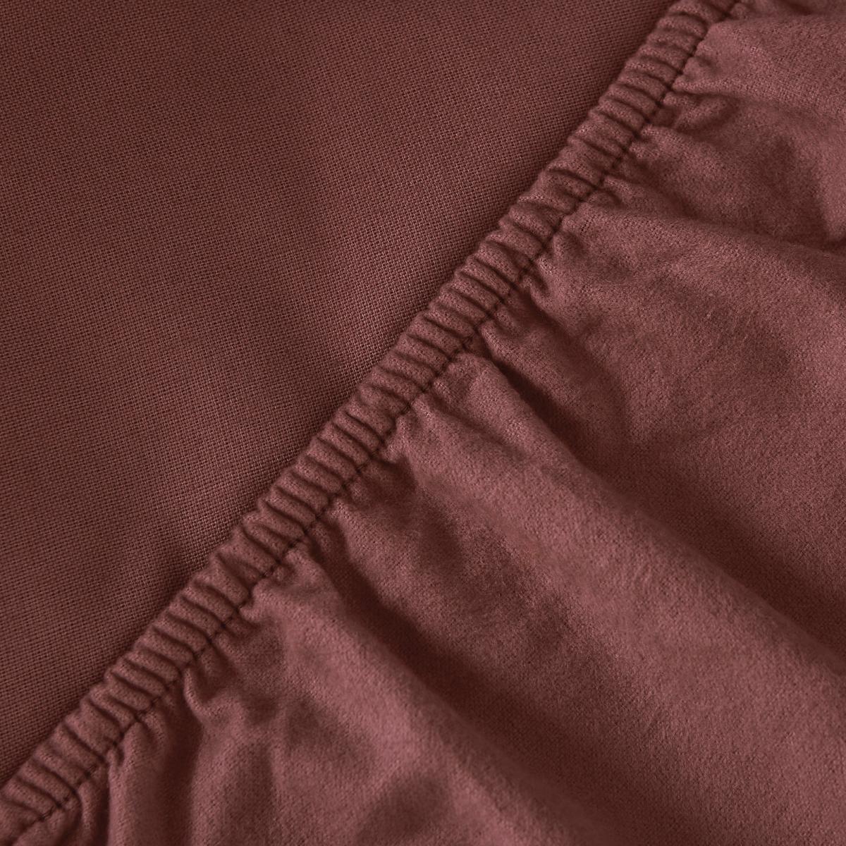 Soft & Cosy Luxury Brushed Cotton Fitted Sheet Grey – image 2