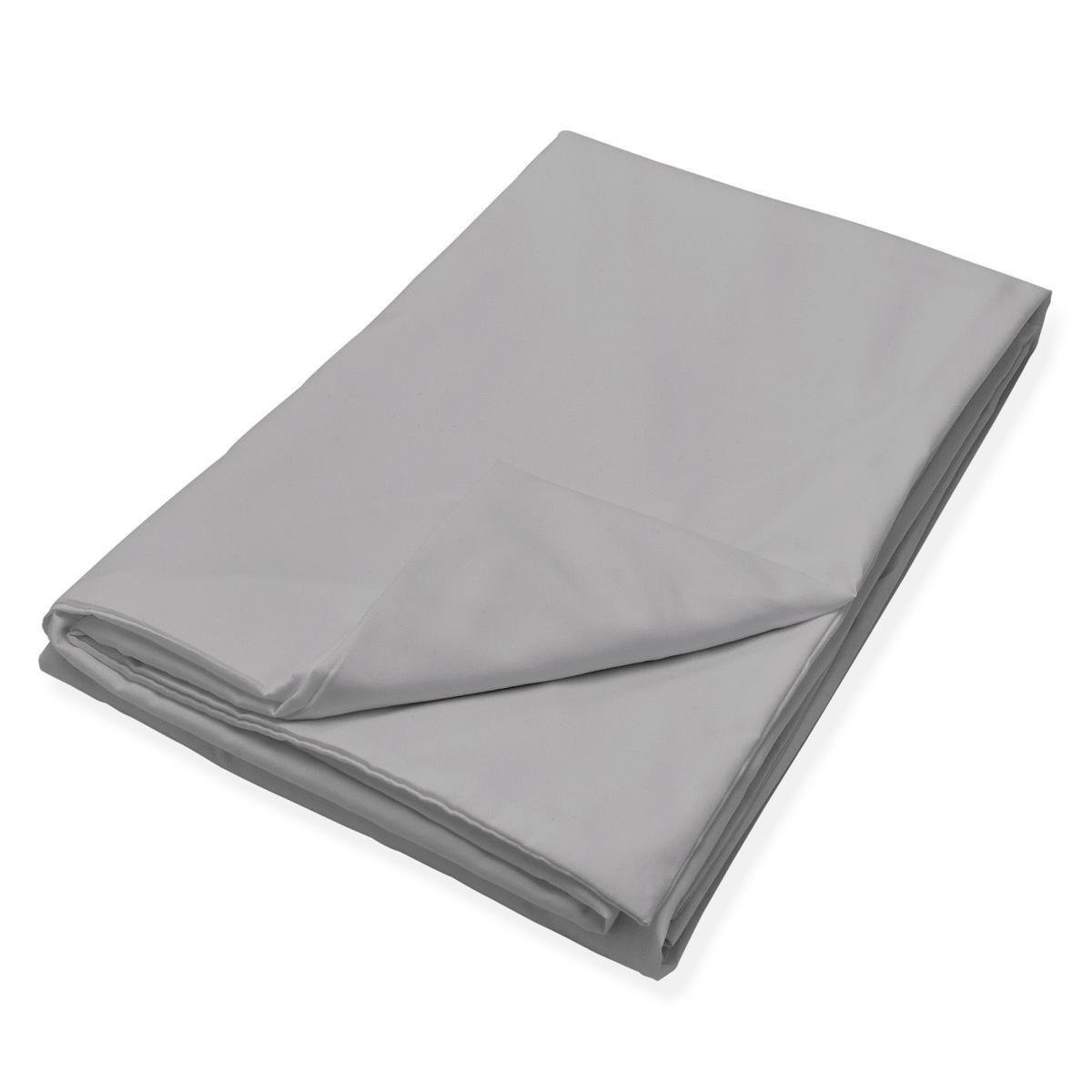 Fogarty Soft Touch Flat Sheet Grey Marl – image 2