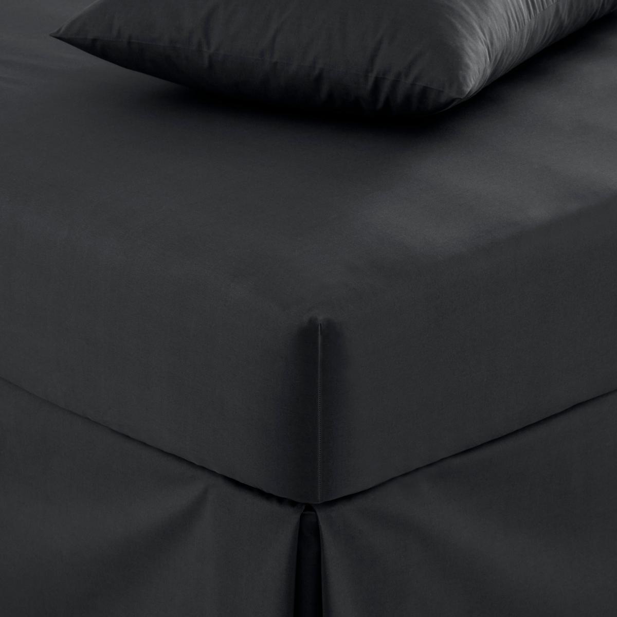 Pure Cotton Fitted Sheet Graphite (Grey) – image 1