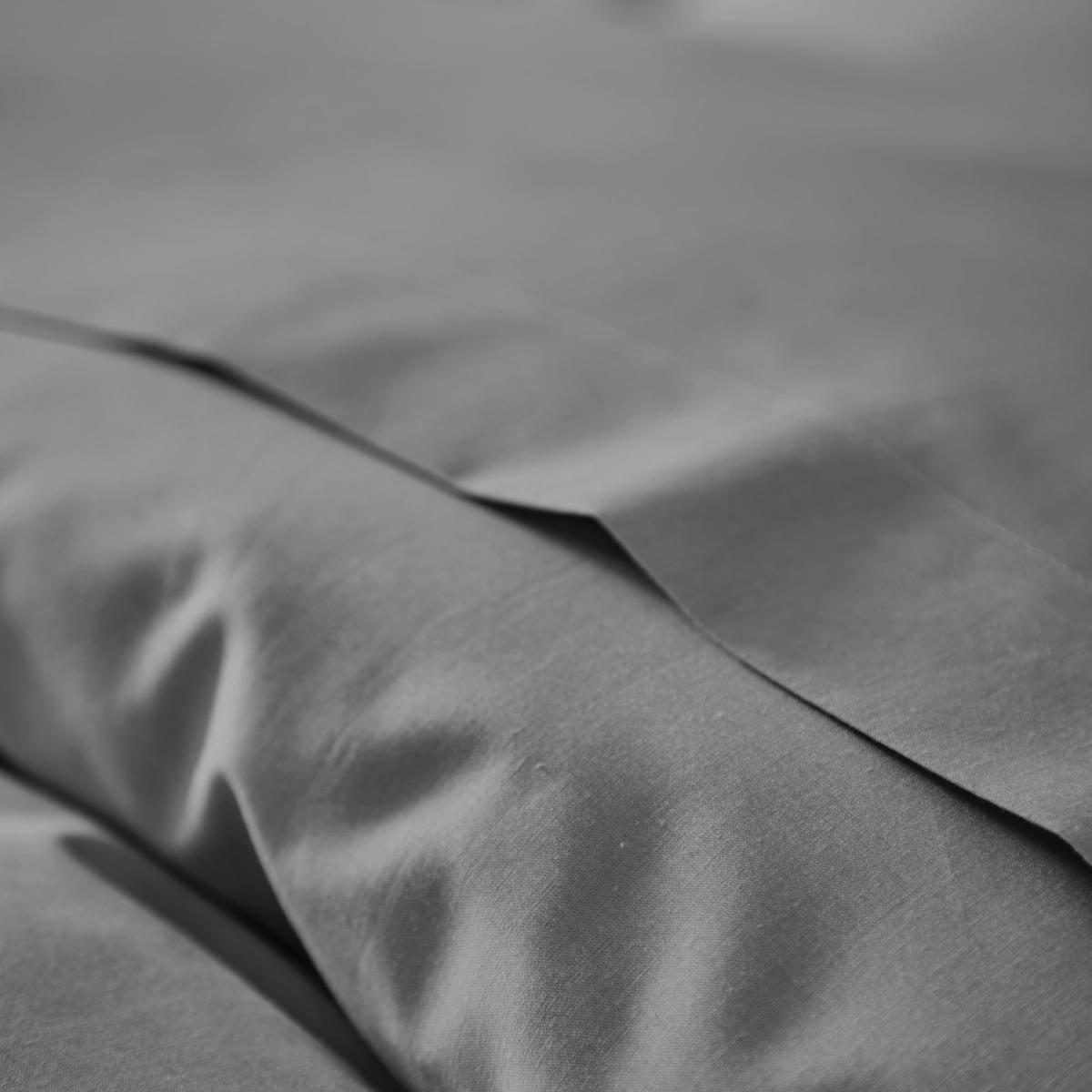 Fogarty Cooling Cotton Flat Sheet Dark Grey – image 2