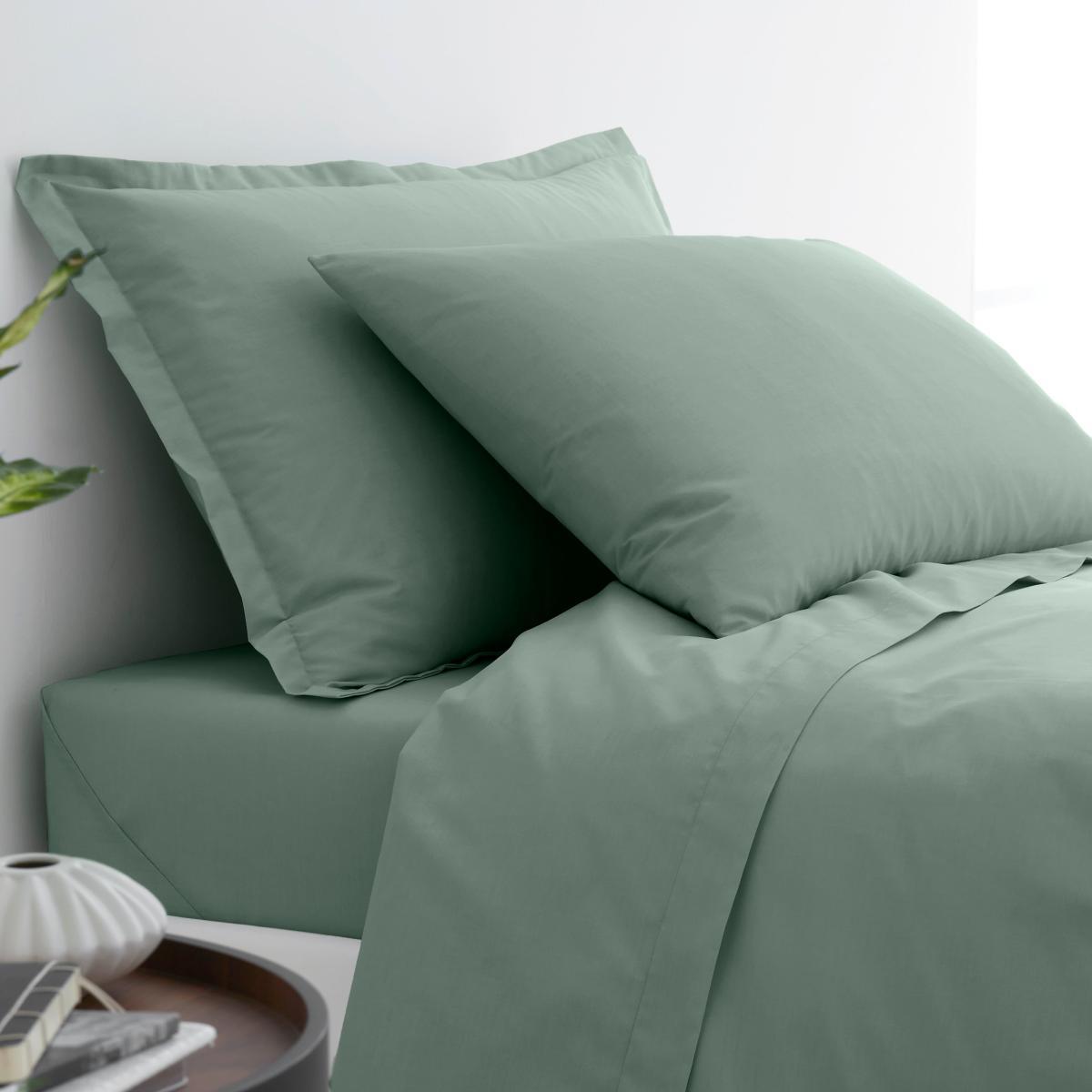 Pure Cotton Fitted Sheet Lilypad – image 2