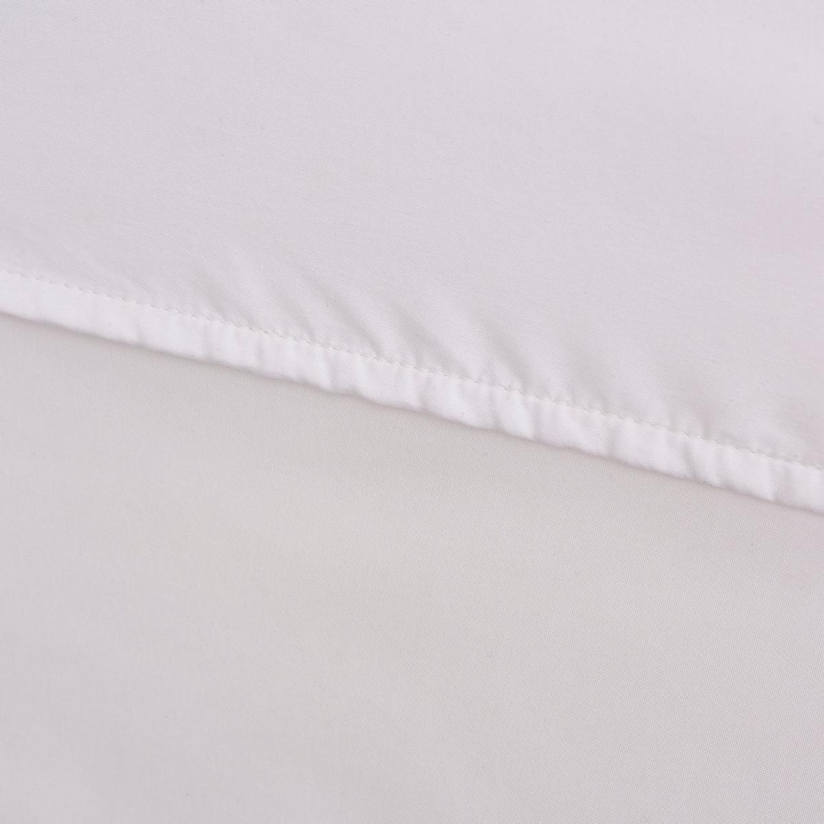 Microfibre 28cm Fitted Sheet White – image 2