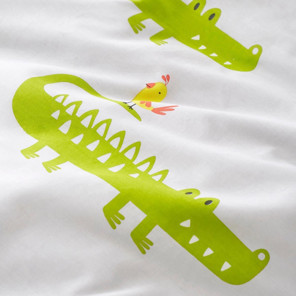 Cosatto Crocodile Smiles Pack of 2 100% Cotton Fitted Sheets MultiColoured – image 2