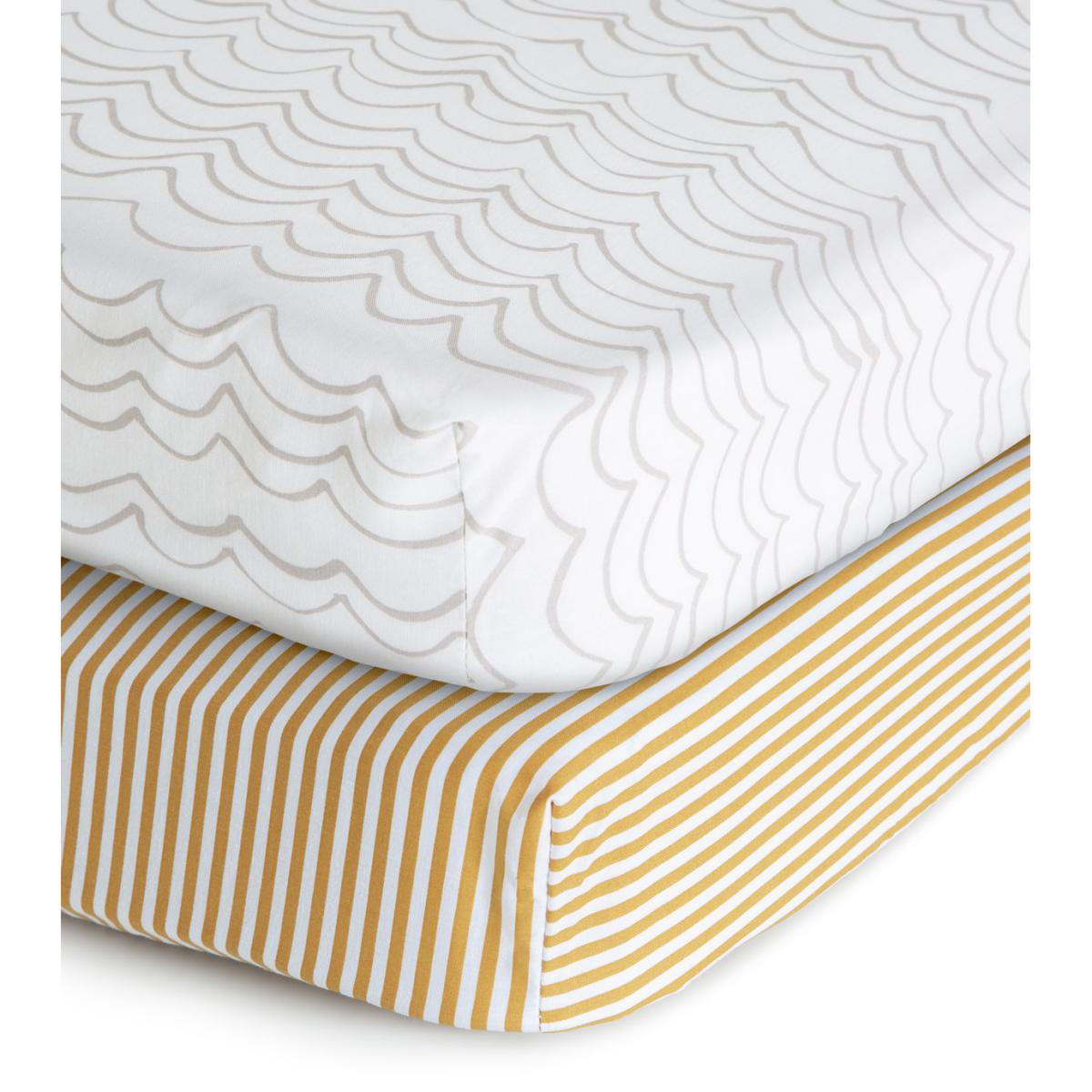 Habitat Kids Homespun Cot Fitted Sheet - Pack of 2 – image 2