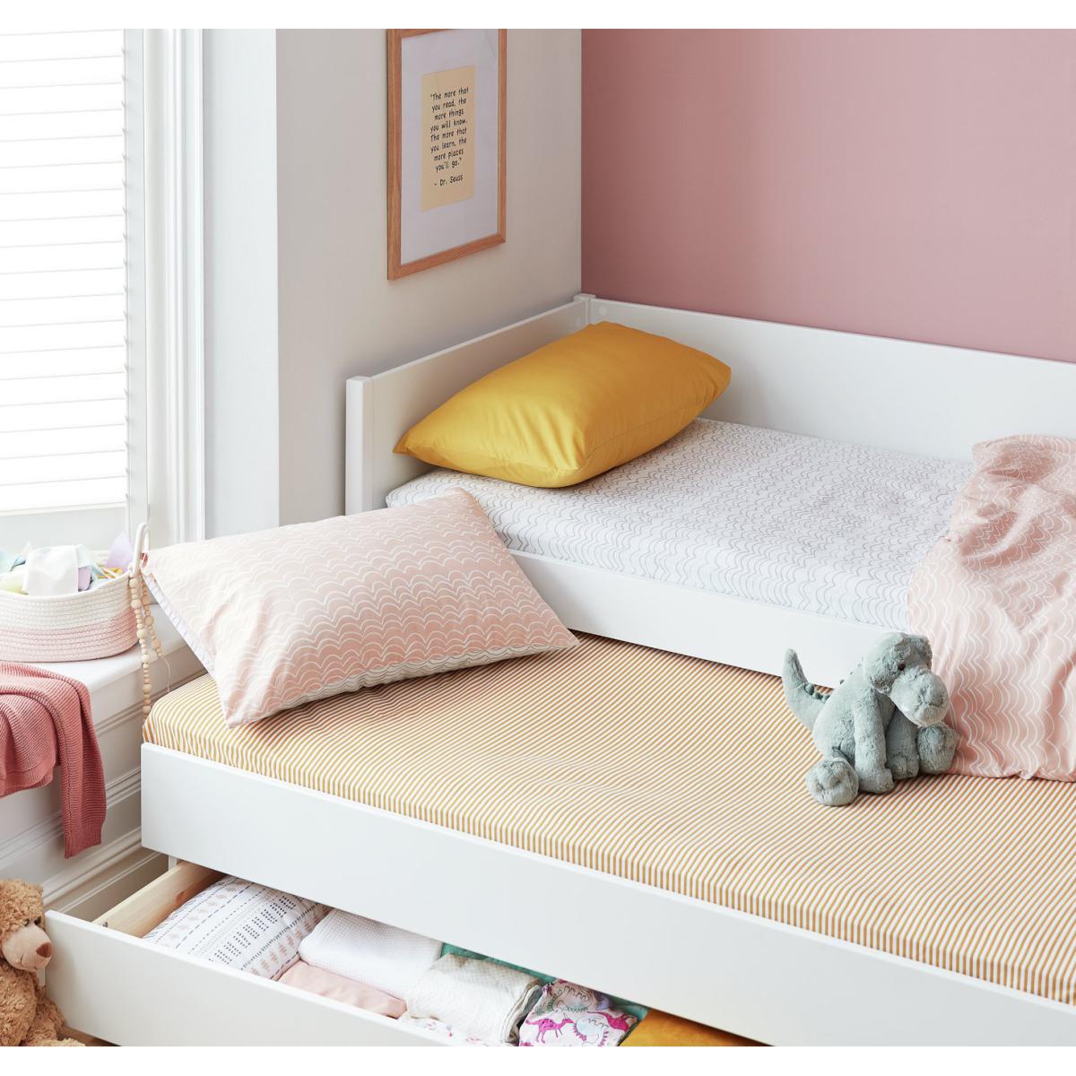 Habitat Kids Homespun Cot Fitted Sheet - Pack of 2 – image 4