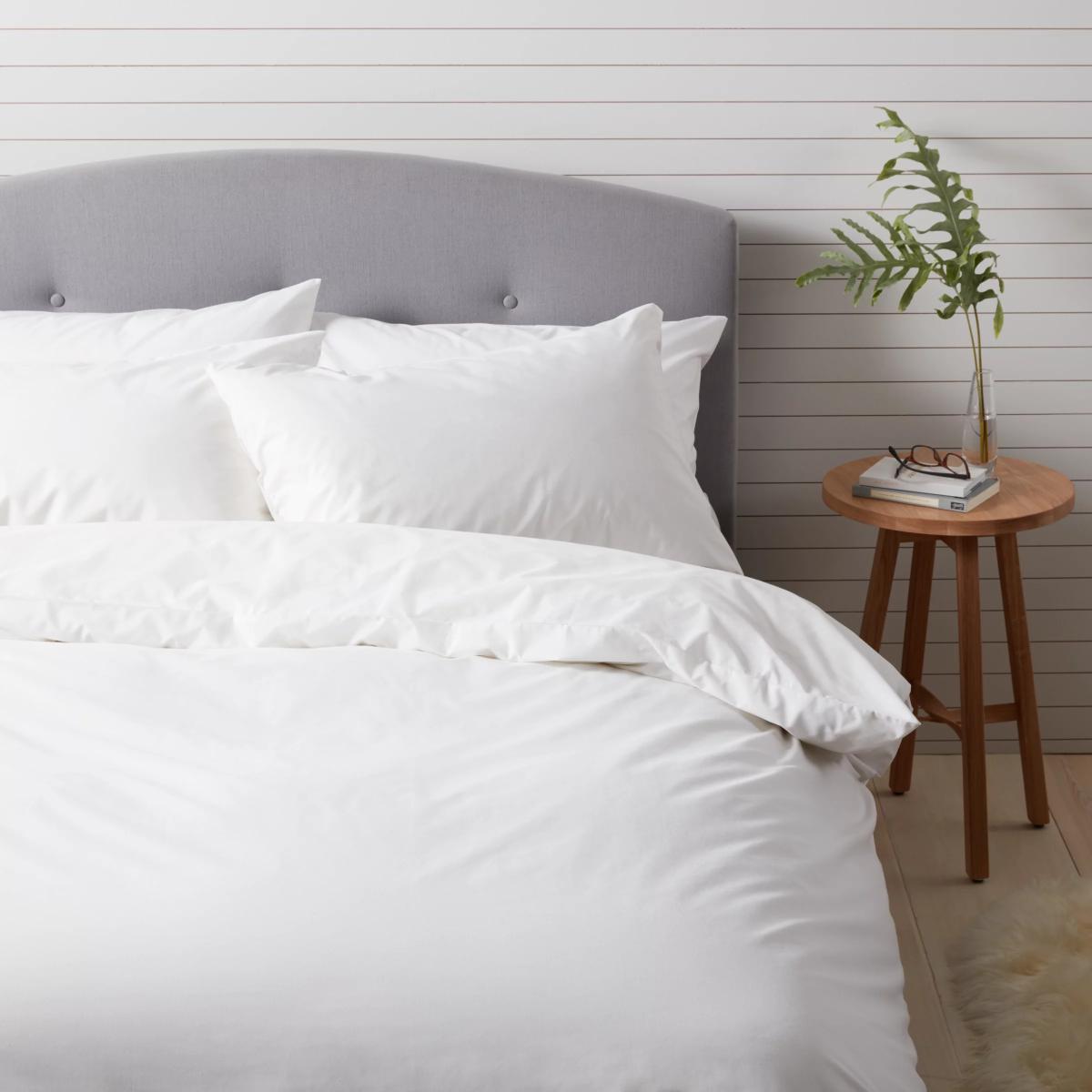 ANYDAY John Lewis & Partners 200 Thread Count Polycotton Standard Fitted Sheet – image 2