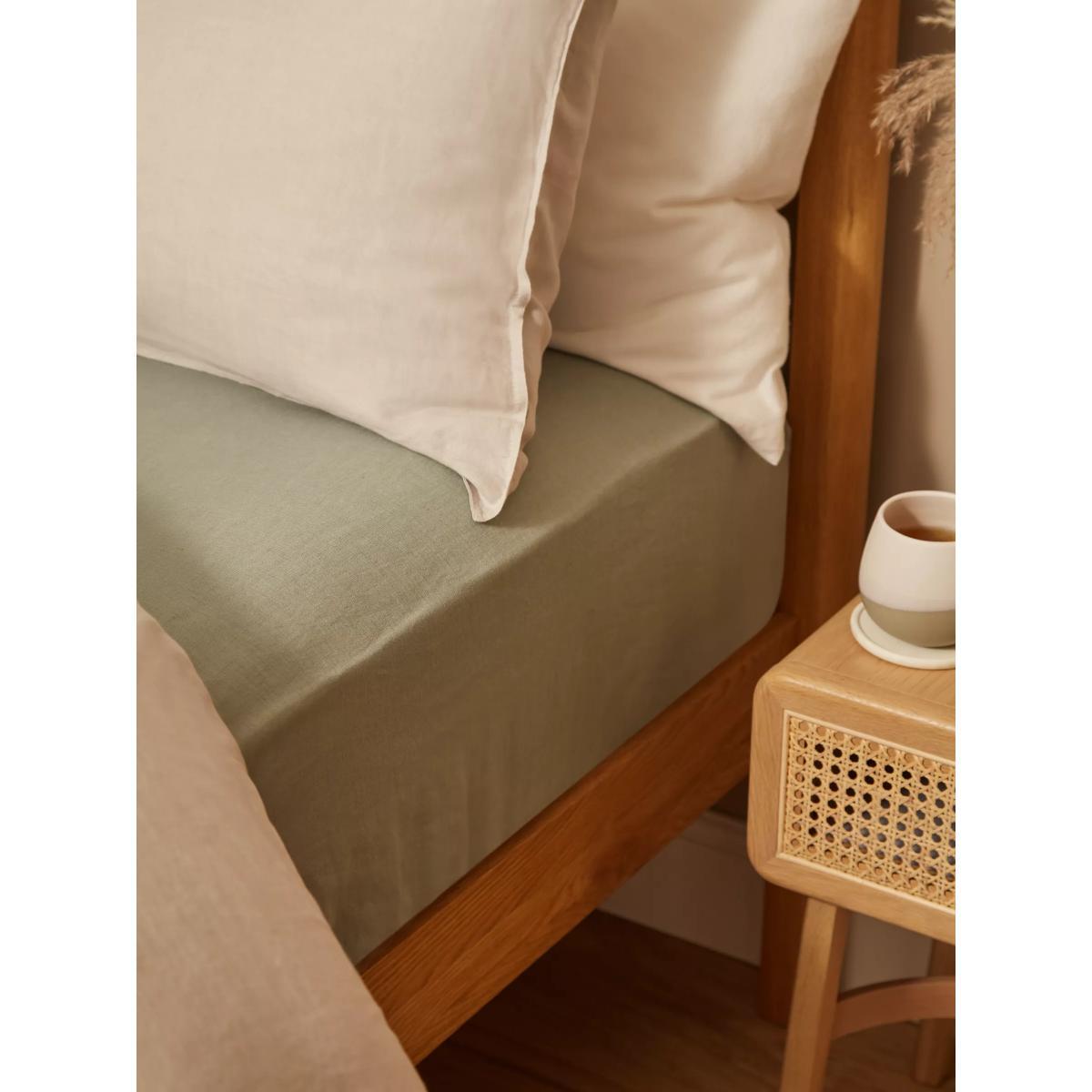 John Lewis & Partners 100% Linen Fitted Sheet – image 2