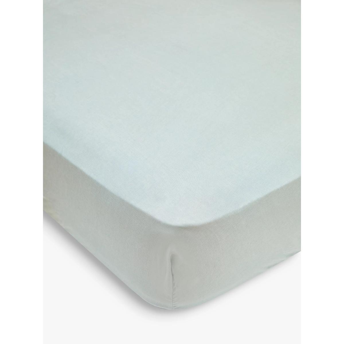 John Lewis & Partners 100% Linen Fitted Sheet – image 1