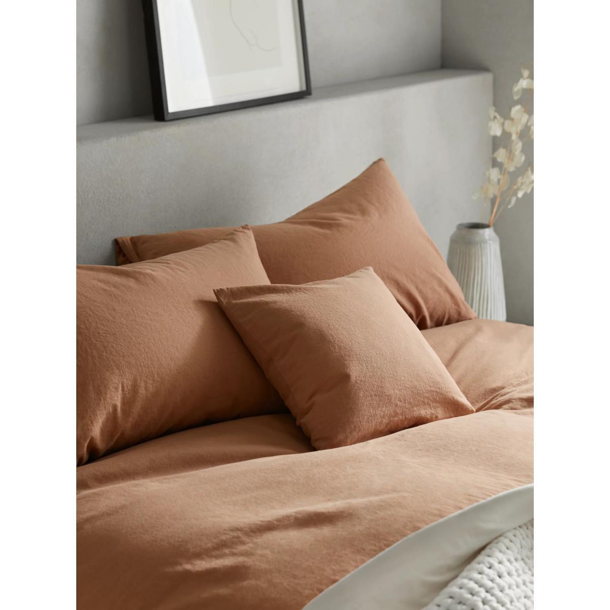 Mother of Pearl Linen & Organic Cotton Fitted Sheet – image 3