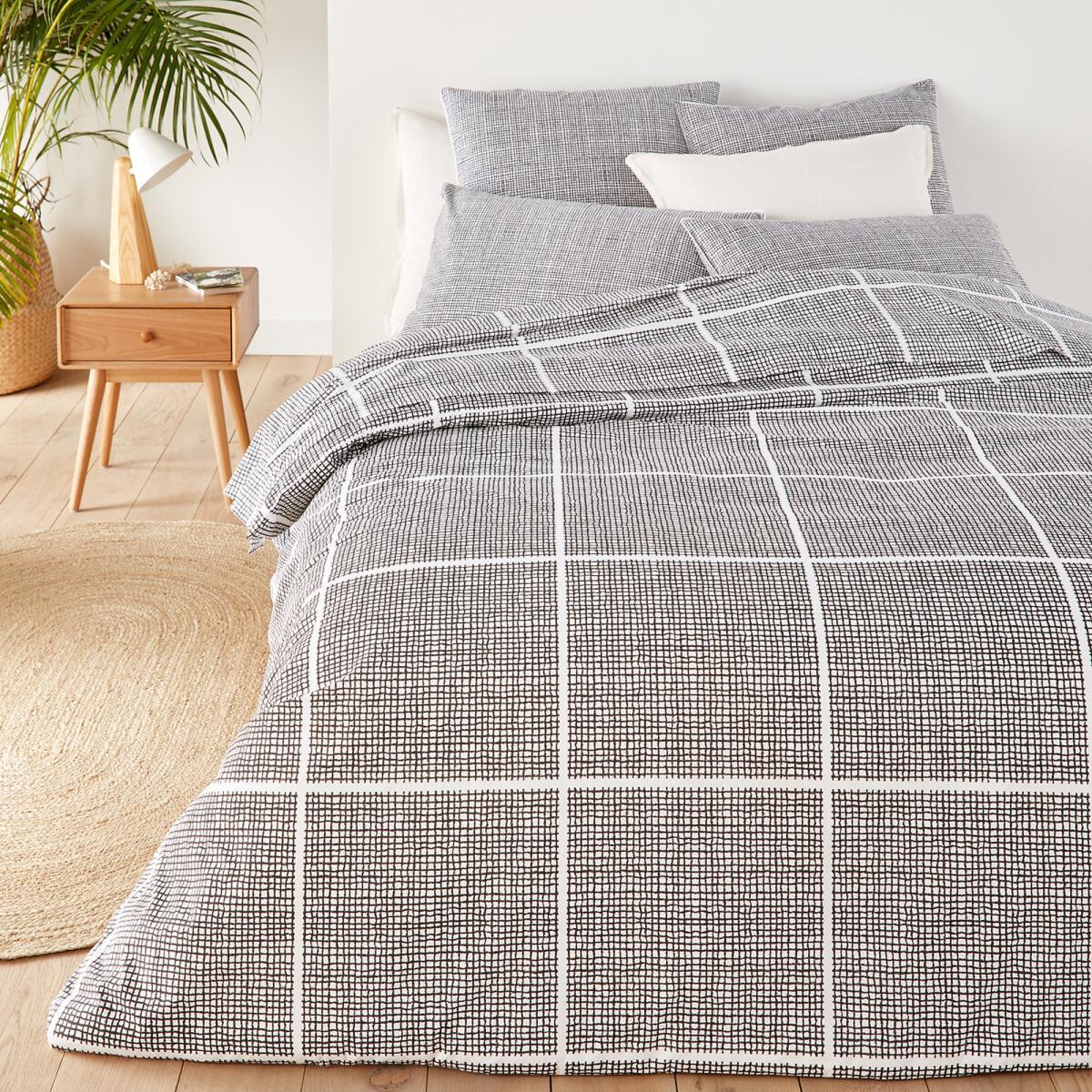 Jinties Check Print Cotton Flat Sheet – image 2