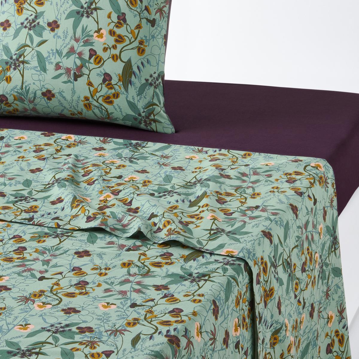 Beronise Washed Cotton Flat Sheet – image 1
