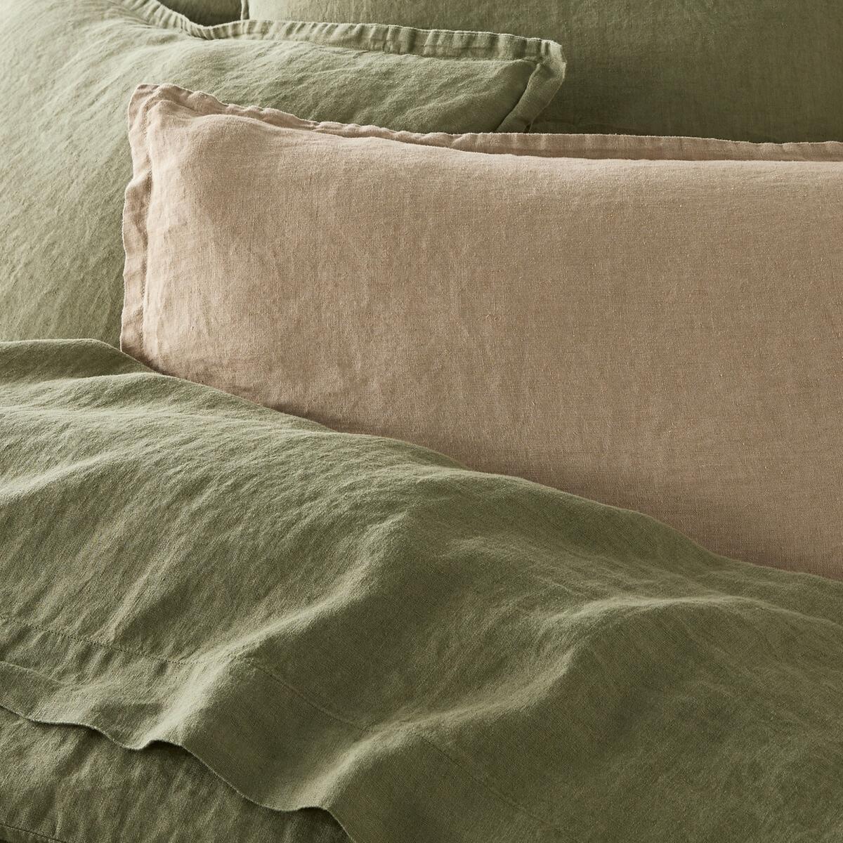 Washed Hemp Fitted Sheet for Thick Mattresses – image 3
