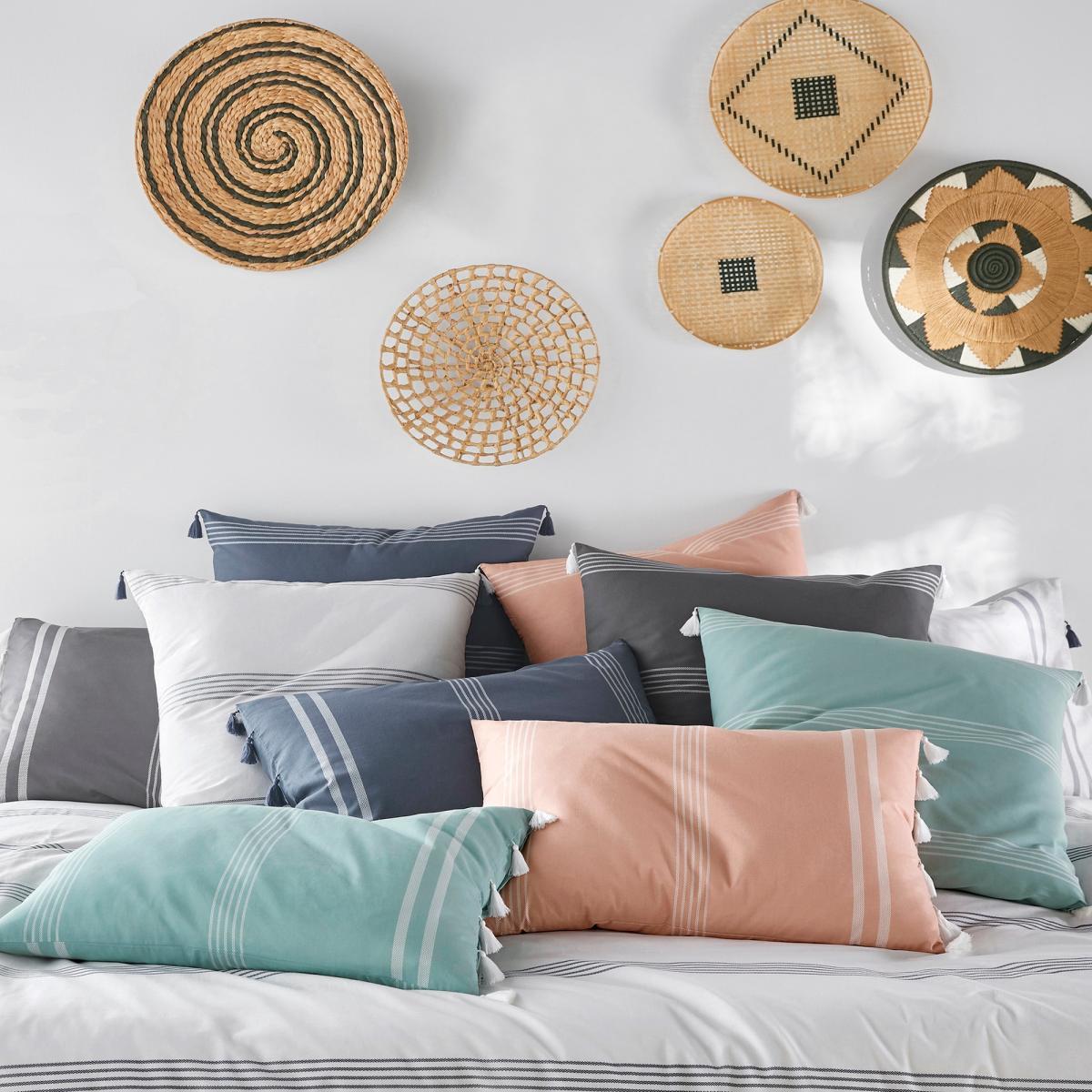 RIAD Striped Cotton Fitted Sheet – image 2