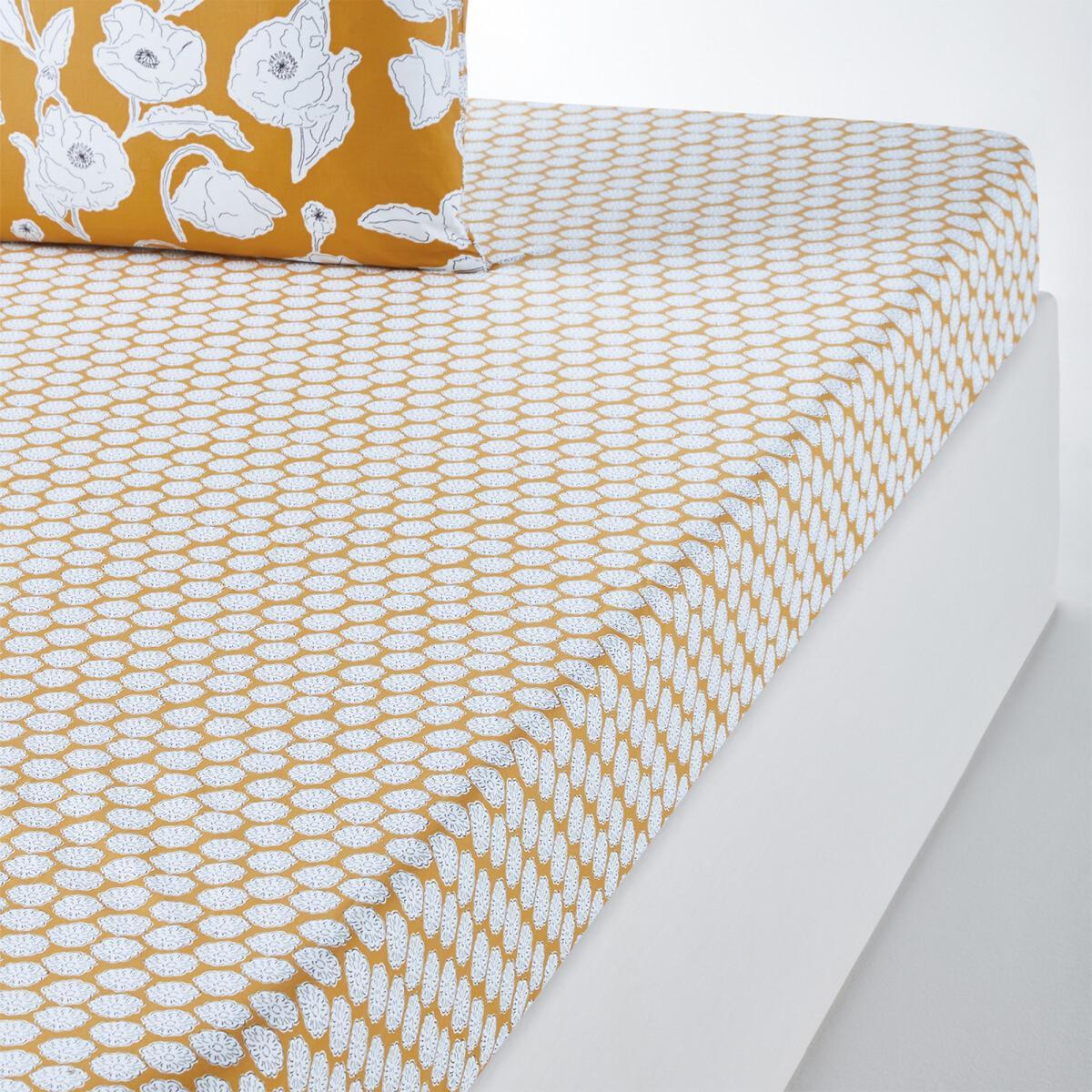 Gina Cotton Percale Fitted Sheet