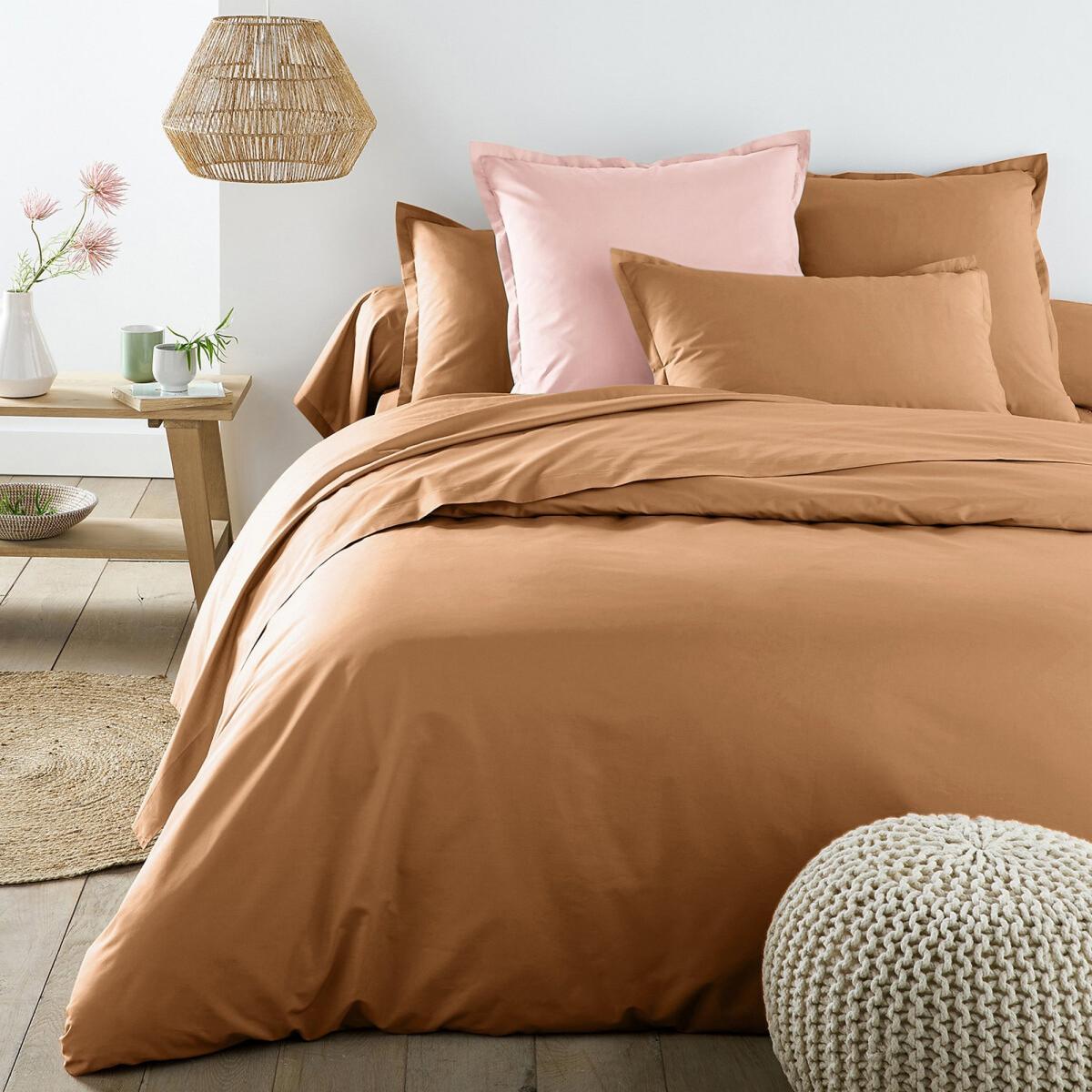 Best Quality Cotton Percale Plain Fitted Sheet – image 2