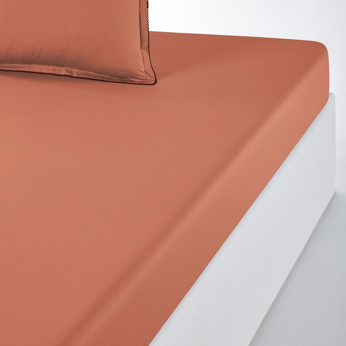 Dojo Cotton Percale 200 Thread Count Fitted Sheet – image 1