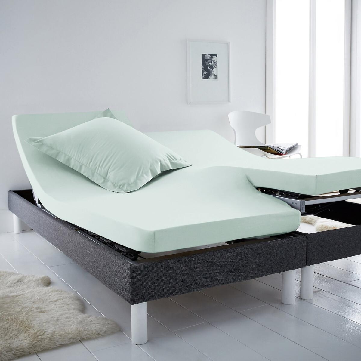 Scenario Plain Cotton Fitted Sheet for Articulated Bed – image 1