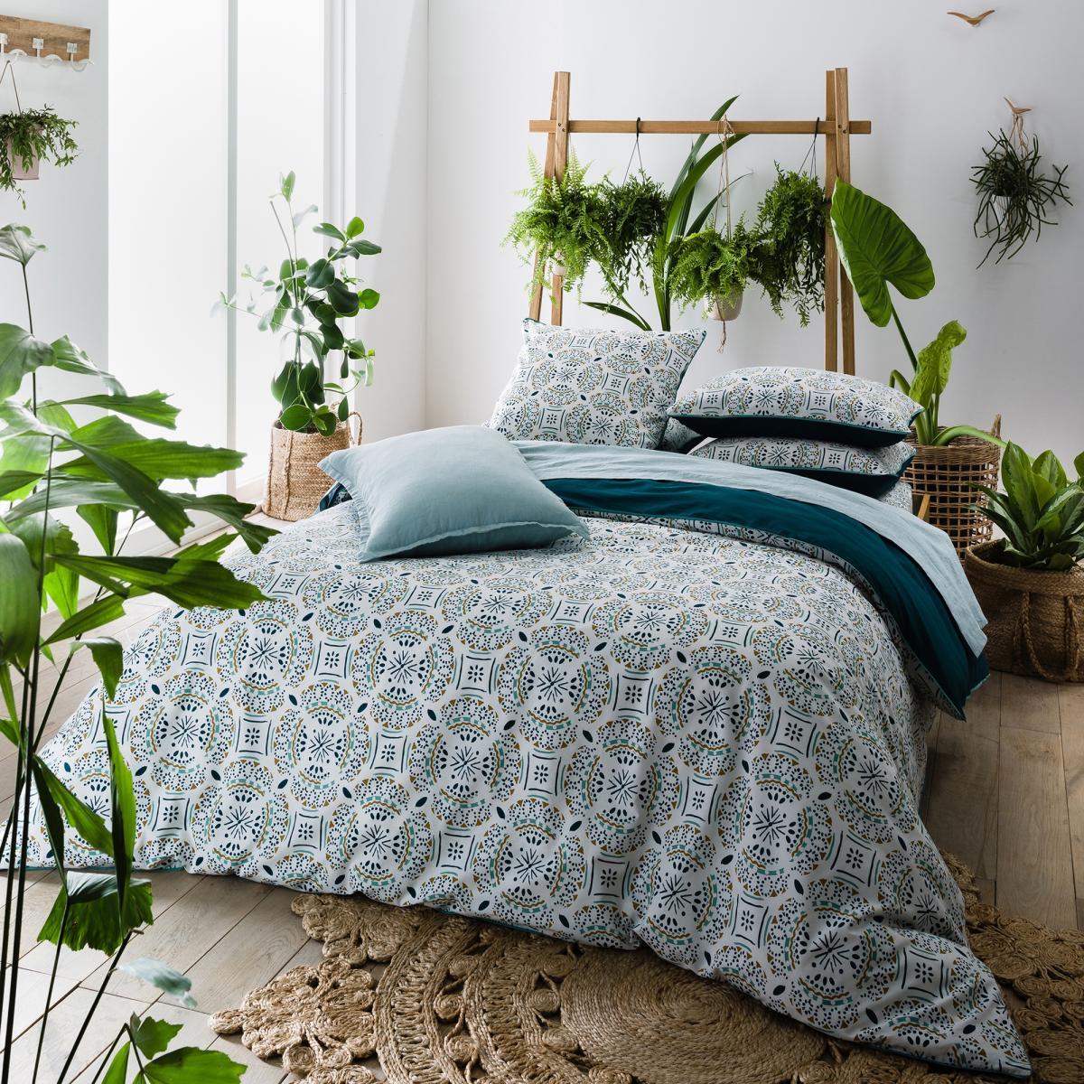 Keyiah Patterned Cotton Fitted Sheet – image 3