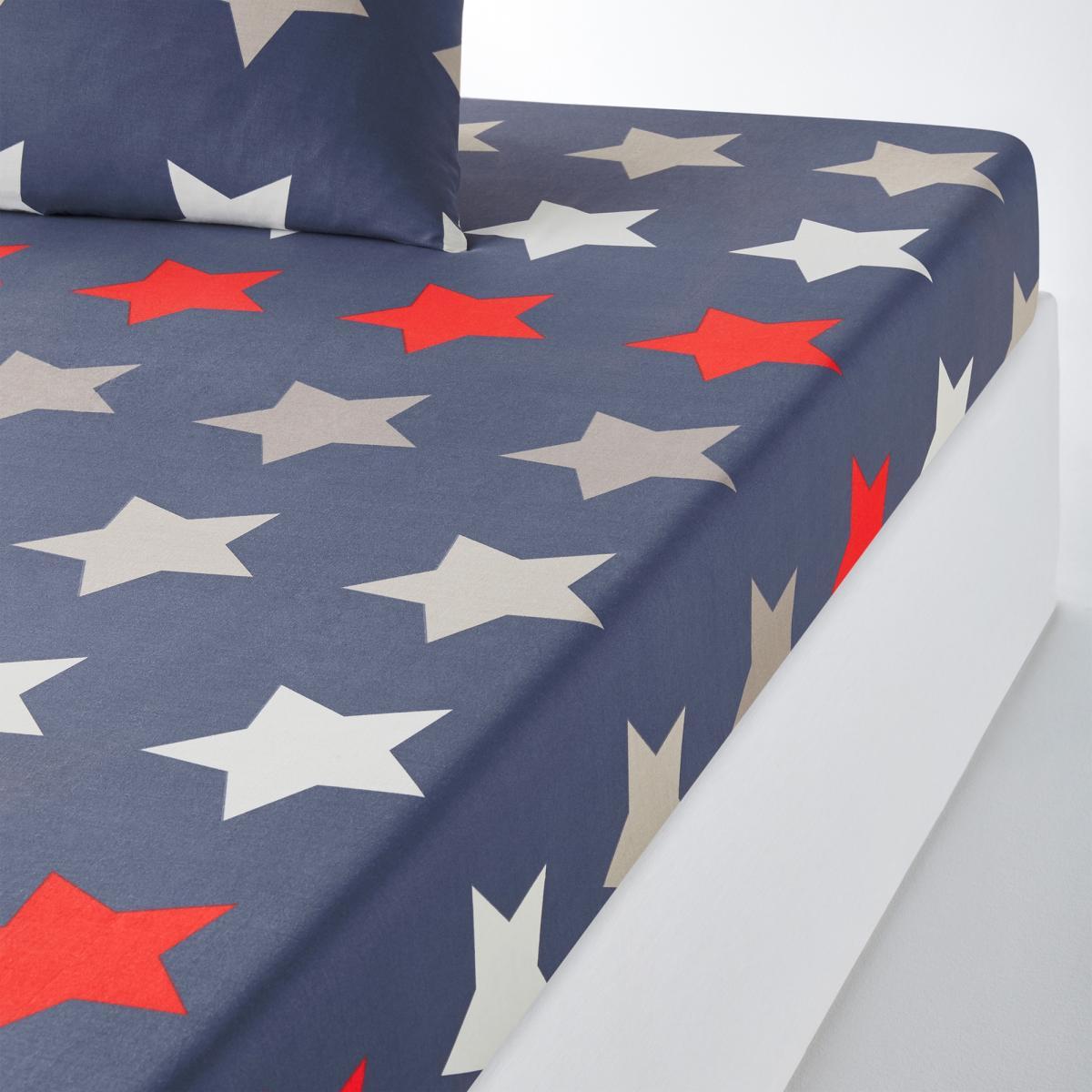 Stars Cotton Fitted Sheet – image 1