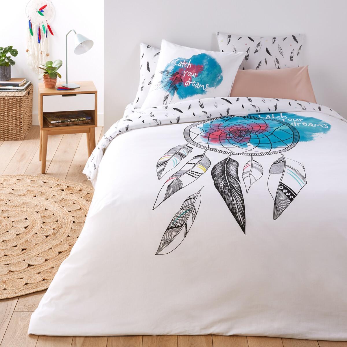 Dreamcatcher Feather Cotton Fitted Sheet – image 2