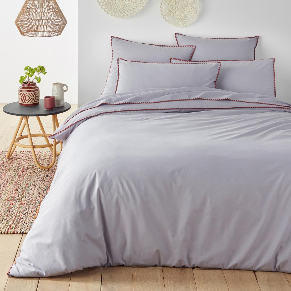 Merida Embroidered Cotton Flat Sheet – image 3