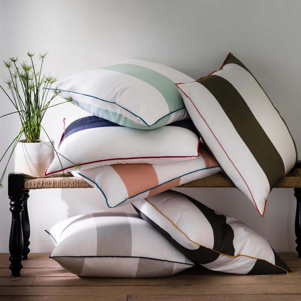 Yacht Striped Cotton Fitted Sheet – image 2