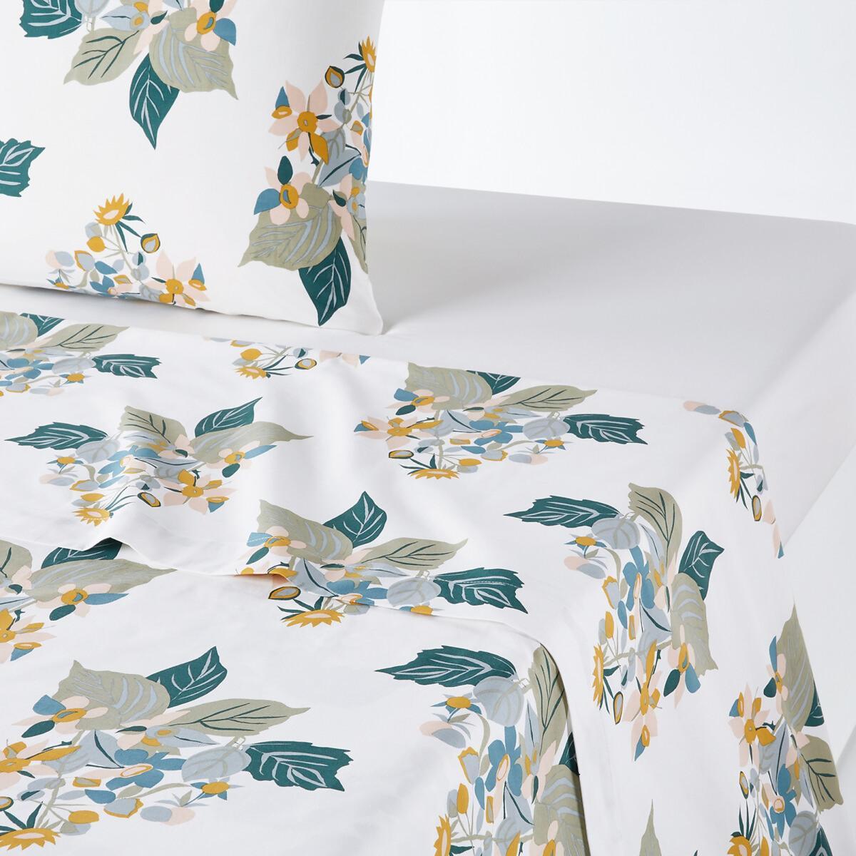 Marmande Cotton Percale Flat Sheet – image 1