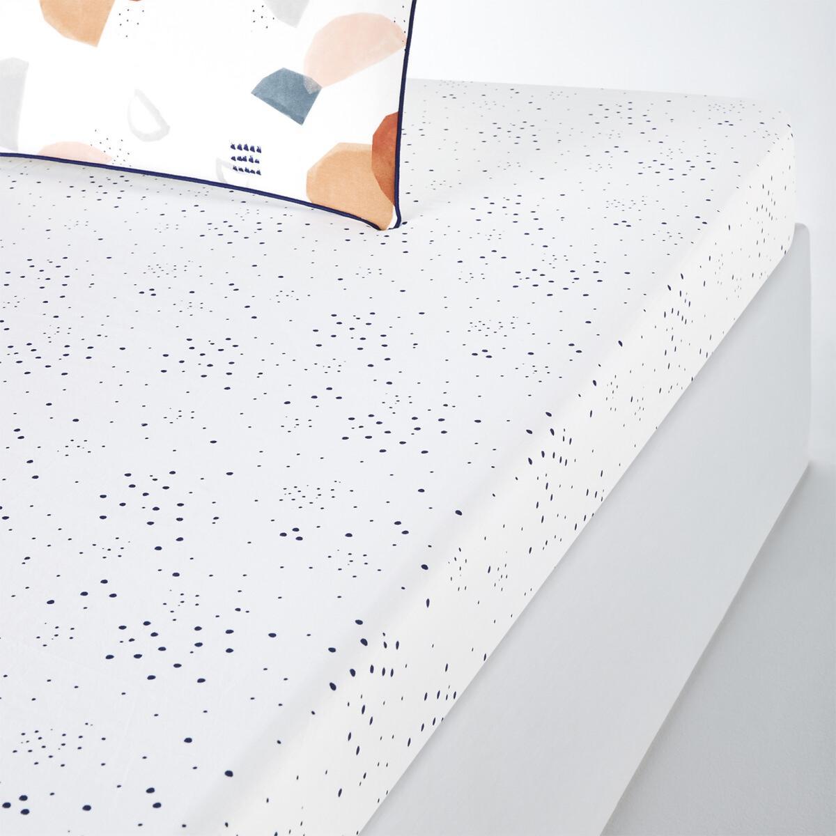 Pastilles Cotton Fitted Sheet – image 1