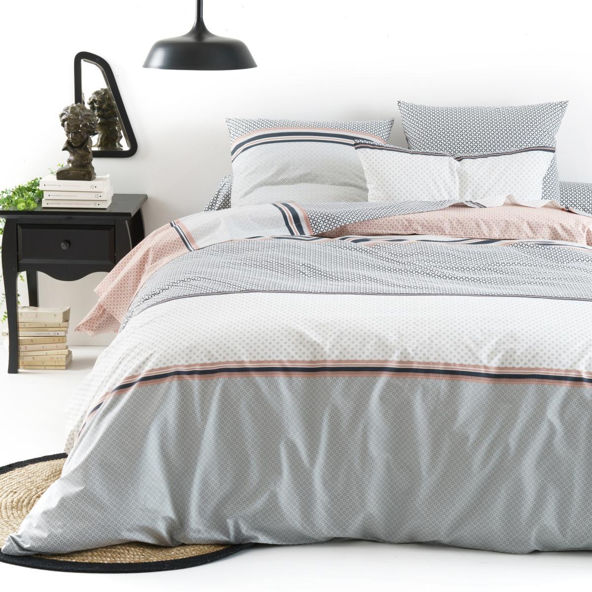 Nayma Geometric Cotton Fitted Sheet – image 2