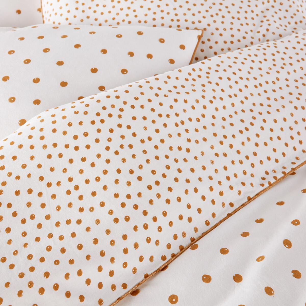 Lison Gold Washed Cotton Fitted Sheet – image 4