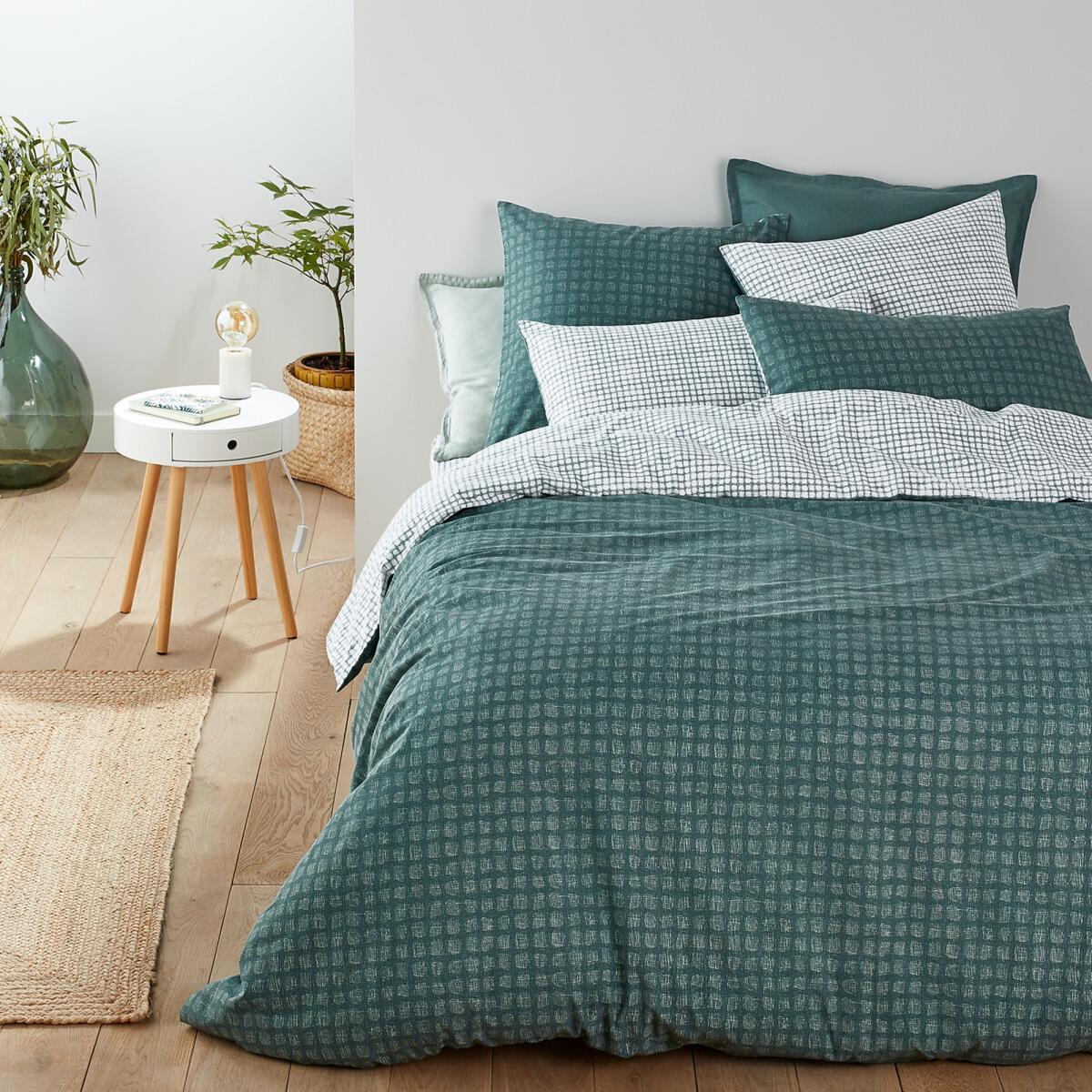 Idra Washed Cotton Fitted Sheet – image 2