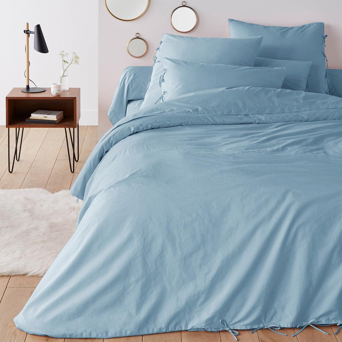 Toscane Washed Percale Fitted Sheet – image 2