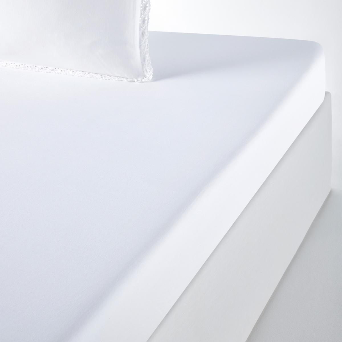 Alhambra Fitted Sheet in Washed Cotton – image 1