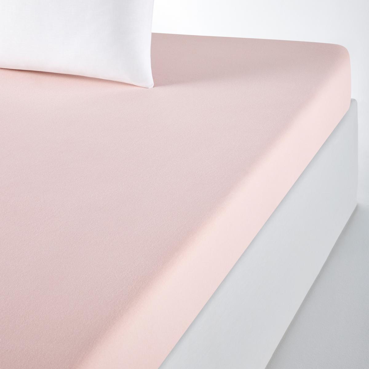 Scenario Plain Fitted Sheet in Organic Jersey