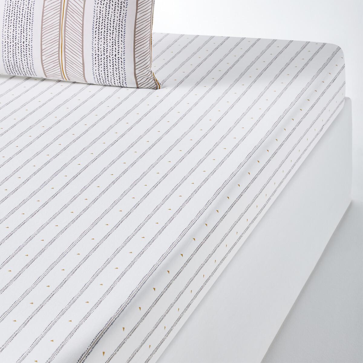 Manitoba Washed Cotton Fitted Sheet