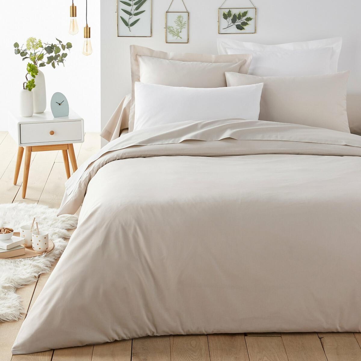 Scenario Plain Cotton Fitted Sheet for Thick Mattresses – image 2